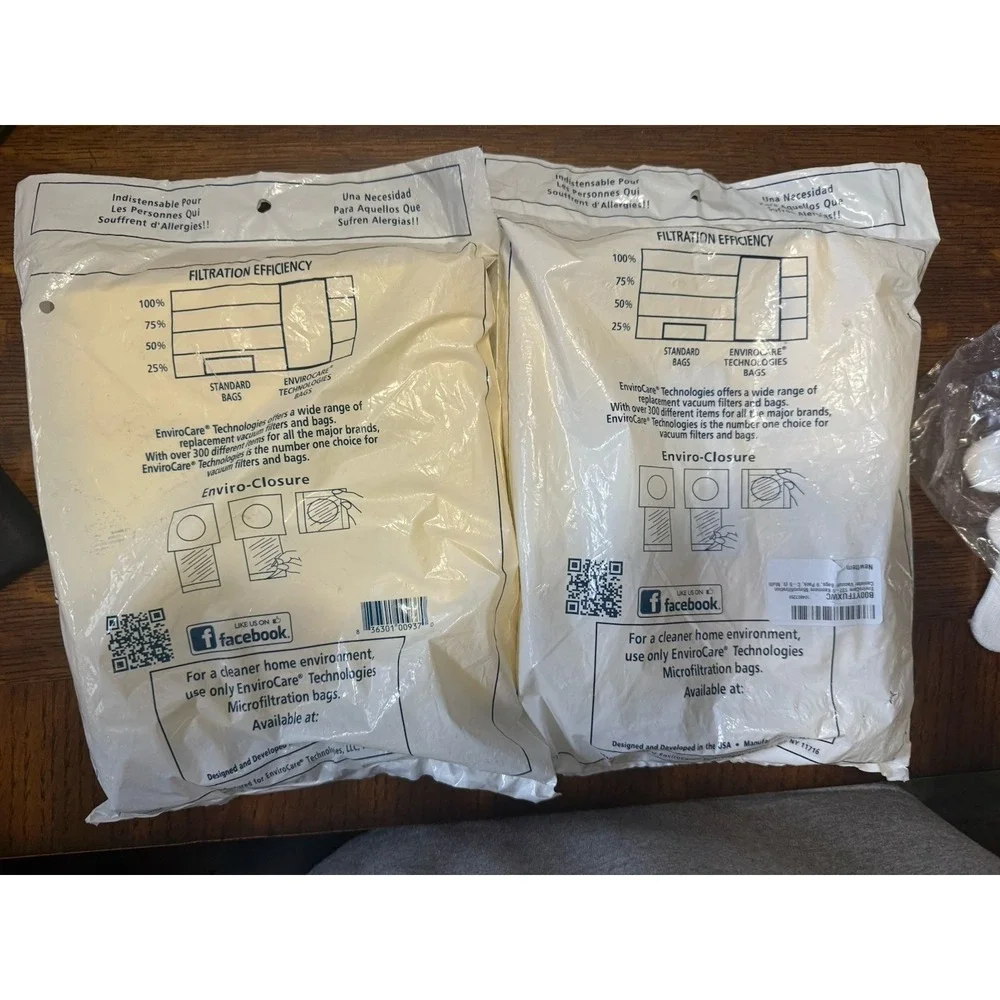 EnviroCare Kenmore Mircrofiltration Canister Vacuum Bags, Multicolor, C-5